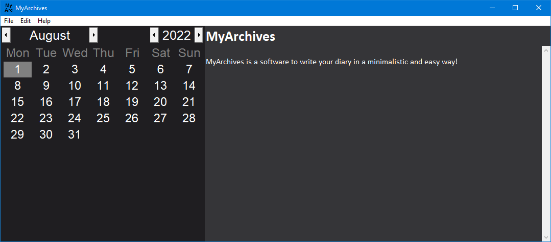Dark Theme